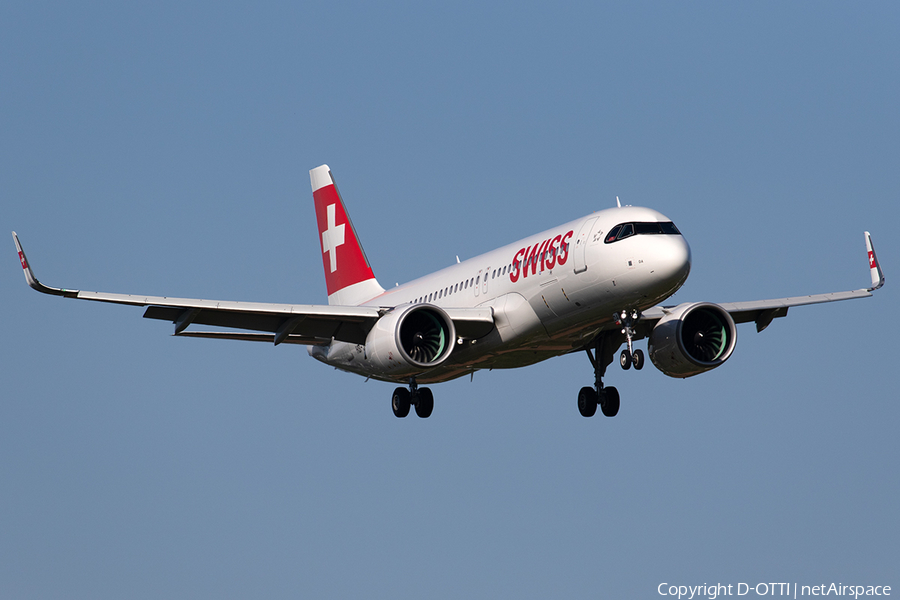 Swiss International Airlines Airbus A320-271N (HB-JDA) | Photo 389478