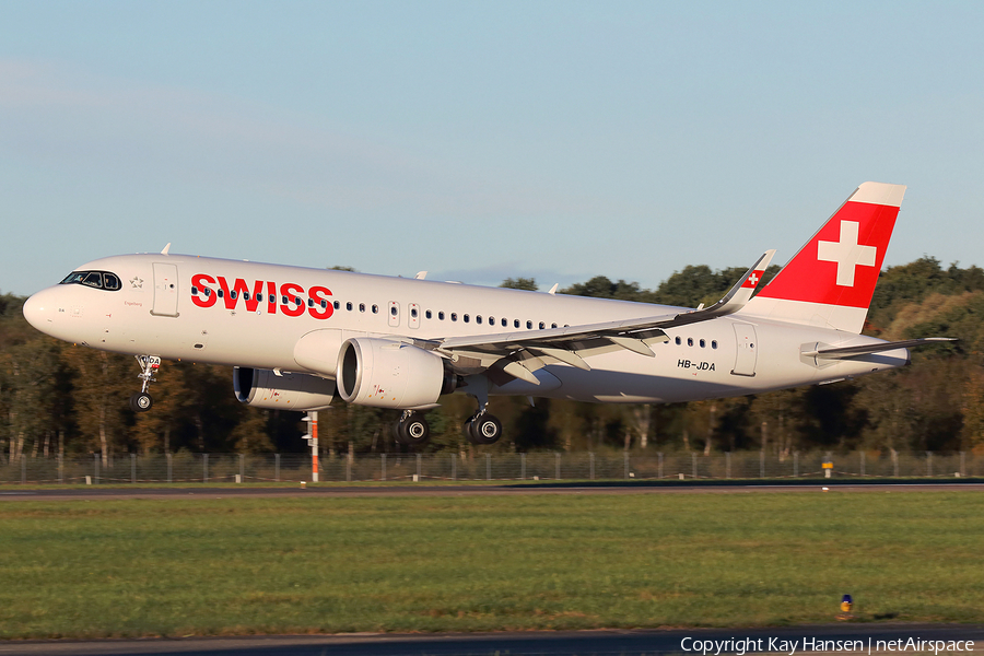 Swiss International Airlines Airbus A320-271N (HB-JDA) | Photo 405230