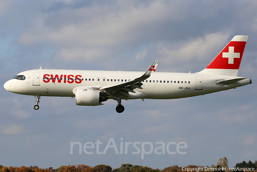 Swiss International Airlines Airbus A320-271N (HB-JDA) | Photo 478538