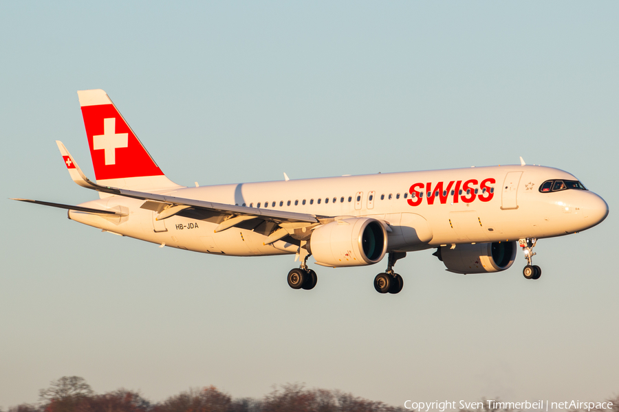 Swiss International Airlines Airbus A320-271N (HB-JDA) | Photo 481462