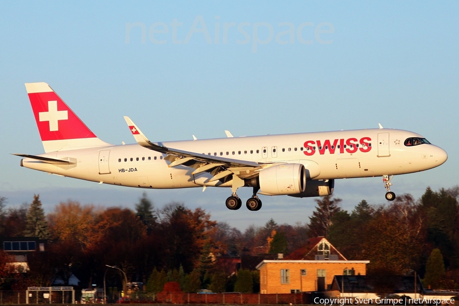 Swiss International Airlines Airbus A320-271N (HB-JDA) | Photo 489740