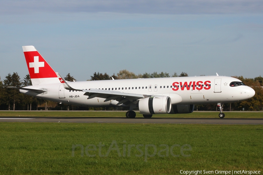 Swiss International Airlines Airbus A320-271N (HB-JDA) | Photo 535481