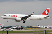 Swiss International Airlines Airbus A320-271N (HB-JDA) at  London - Heathrow, United Kingdom