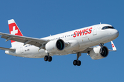 Swiss International Airlines Airbus A320-271N (HB-JDB) at  Barcelona - El Prat, Spain