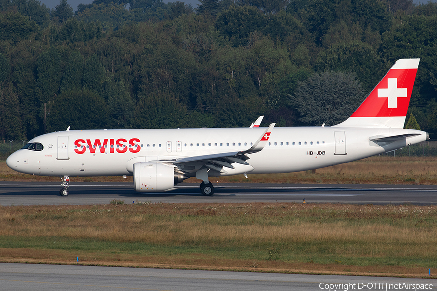 Swiss International Airlines Airbus A320-271N (HB-JDB) | Photo 399325