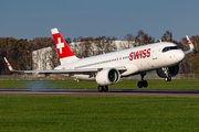 Swiss International Airlines Airbus A320-271N (HB-JDB) at  Hamburg - Fuhlsbuettel (Helmut Schmidt), Germany