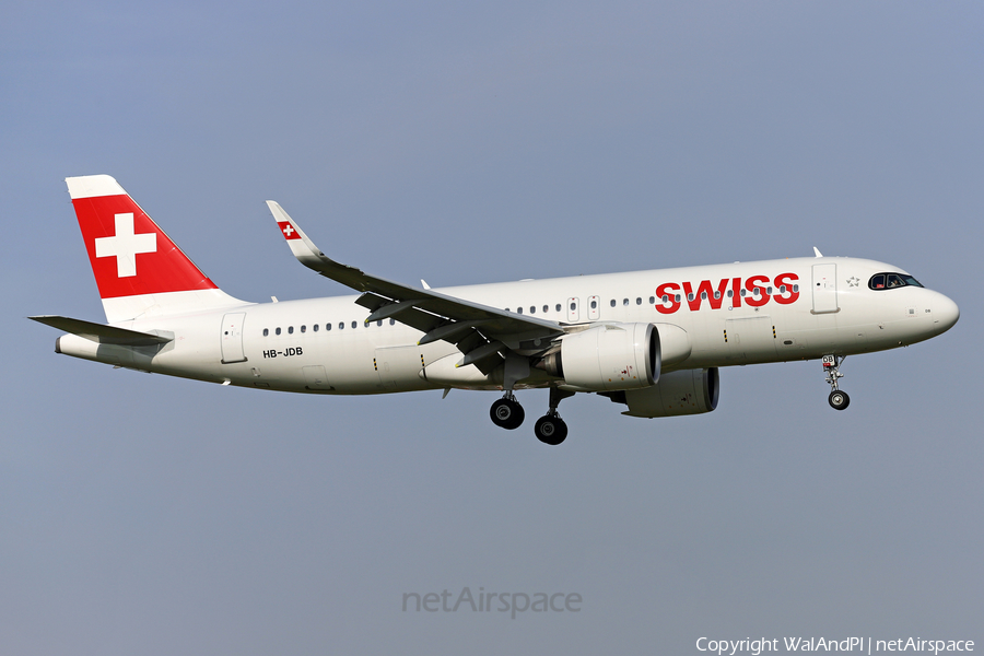 Swiss International Airlines Airbus A320-271N (HB-JDB) | Photo 474668