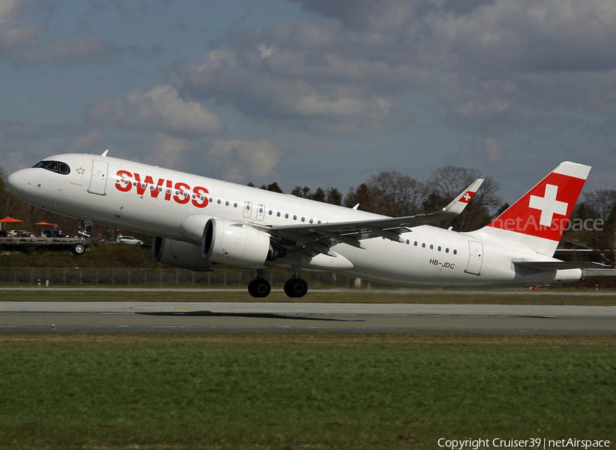 Swiss International Airlines Airbus A320-271N (HB-JDC) | Photo 513797