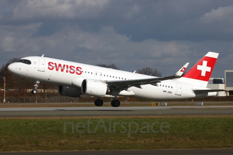 Swiss International Airlines Airbus A320-271N (HB-JDD) at  Hamburg - Fuhlsbuettel (Helmut Schmidt), Germany