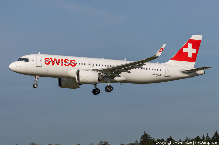 Swiss International Airlines Airbus A320-271N (HB-JDD) | Photo 519930
