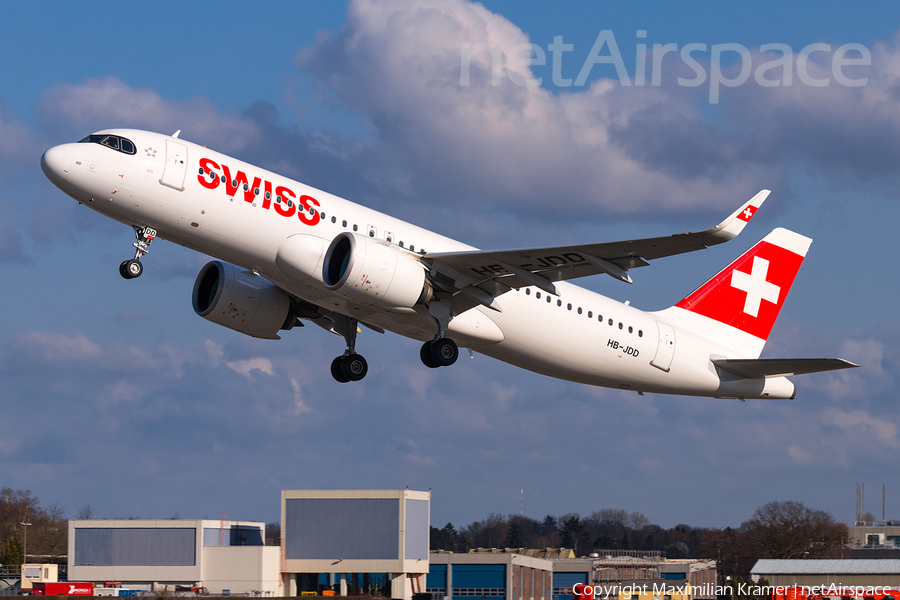 Swiss International Airlines Airbus A320-271N (HB-JDD) | Photo 521324
