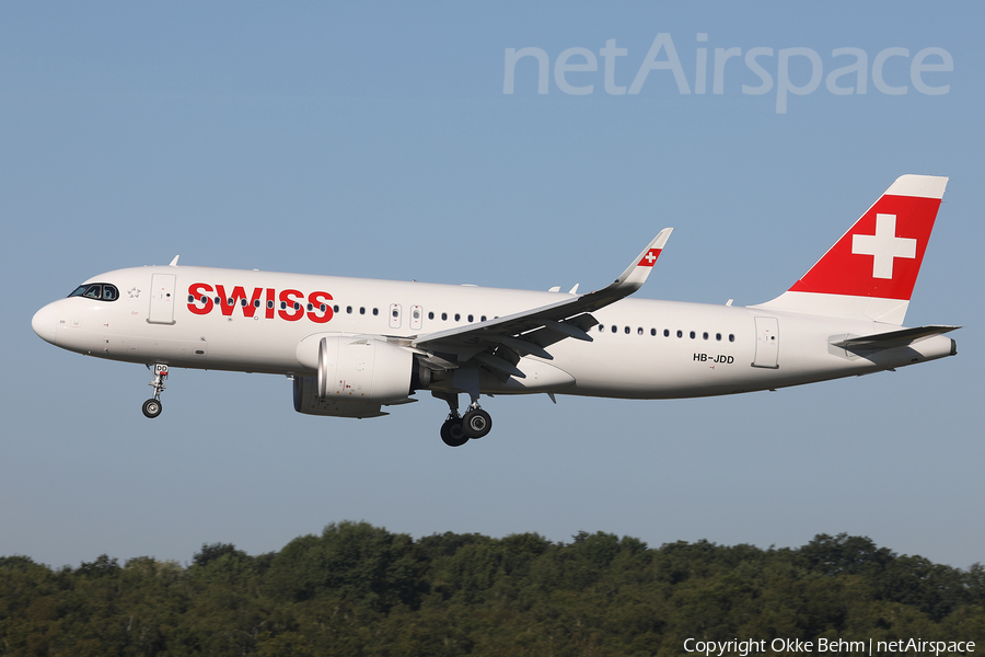Swiss International Airlines Airbus A320-271N (HB-JDD) | Photo 522215