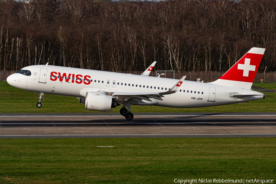 Swiss International Airlines Airbus A320-271N (HB-JDD) | Photo 617083