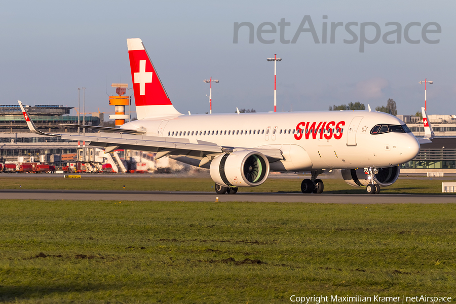 Swiss International Airlines Airbus A320-271N (HB-JDE) | Photo 521368