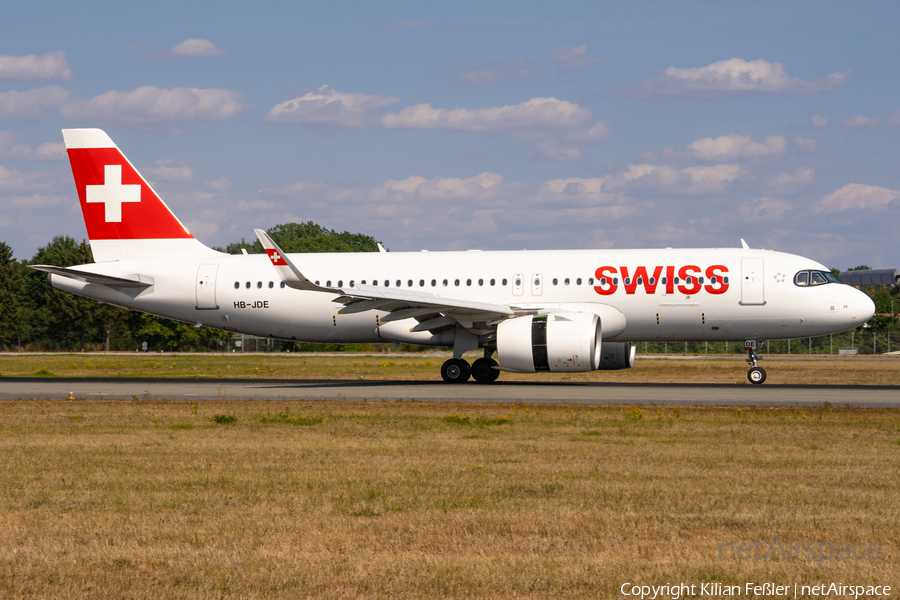 Swiss International Airlines Airbus A320-271N (HB-JDE) | Photo 524761