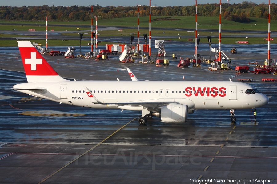 Swiss International Airlines Airbus A320-271N (HB-JDE) | Photo 535932