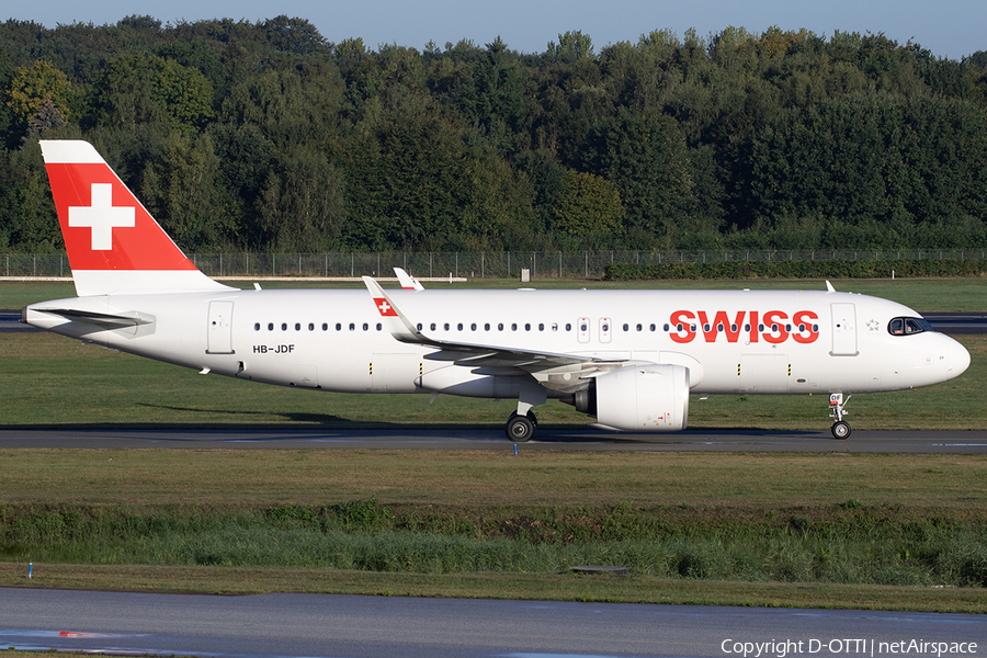 Swiss International Airlines Airbus A320-271N (HB-JDF) | Photo 527223