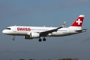 Swiss International Airlines Airbus A320-271N (HB-JDF) at  Hamburg - Fuhlsbuettel (Helmut Schmidt), Germany