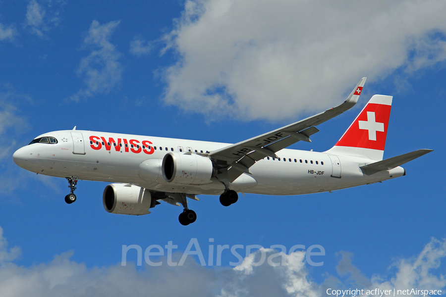 Swiss International Airlines Airbus A320-271N (HB-JDF) | Photo 581421