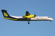 SkyWork Airlines Bombardier DHC-8-402Q (HB-JGA) at  Hamburg - Fuhlsbuettel (Helmut Schmidt), Germany