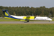 SkyWork Airlines Bombardier DHC-8-402Q (HB-JGA) at  Hamburg - Fuhlsbuettel (Helmut Schmidt), Germany