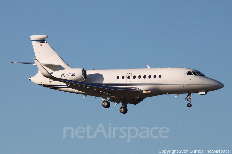 (Private) Dassault Falcon 2000EX (HB-JGD) | Photo 337595