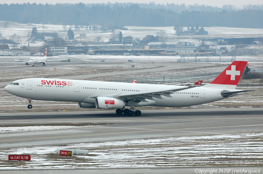 Swiss International Airlines Airbus A330-343X (HB-JHA) | Photo 47195