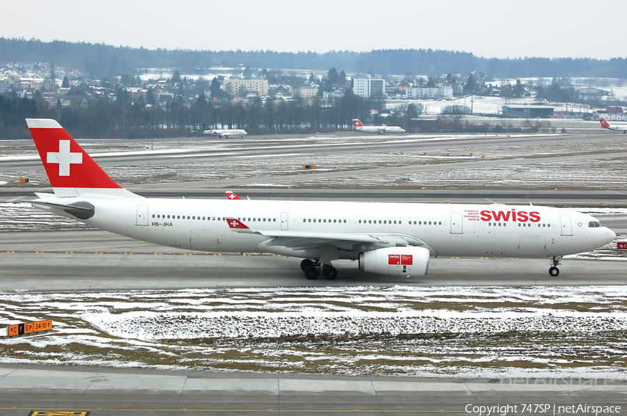 Swiss International Airlines Airbus A330-343X (HB-JHA) | Photo 47307