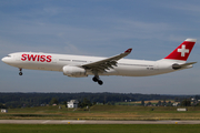Swiss International Airlines Airbus A330-343X (HB-JHB) at  Zurich - Kloten, Switzerland