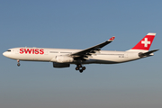 Swiss International Airlines Airbus A330-343X (HB-JHB) at  Zurich - Kloten, Switzerland