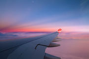 Swiss International Airlines Airbus A330-343X (HB-JHC) at  In Flight, United States