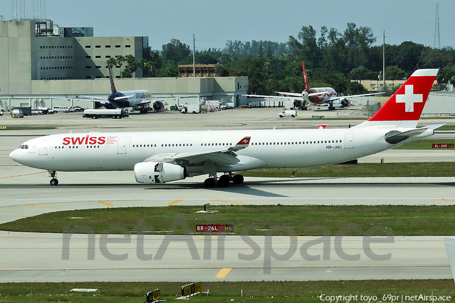 Swiss International Airlines Airbus A330-343X (HB-JHC) | Photo 71562