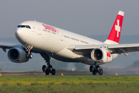 Swiss International Airlines Airbus A330-343X (HB-JHC) at  Zurich - Kloten, Switzerland