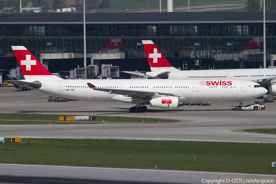 Swiss International Airlines Airbus A330-343X (HB-JHC) | Photo 353663