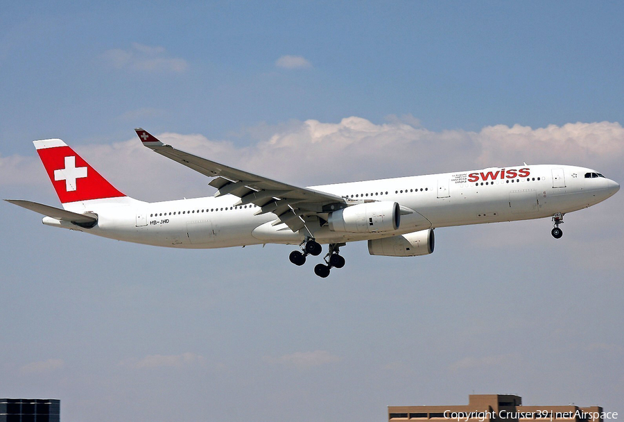 Swiss International Airlines Airbus A330-343X (HB-JHD) | Photo 99916