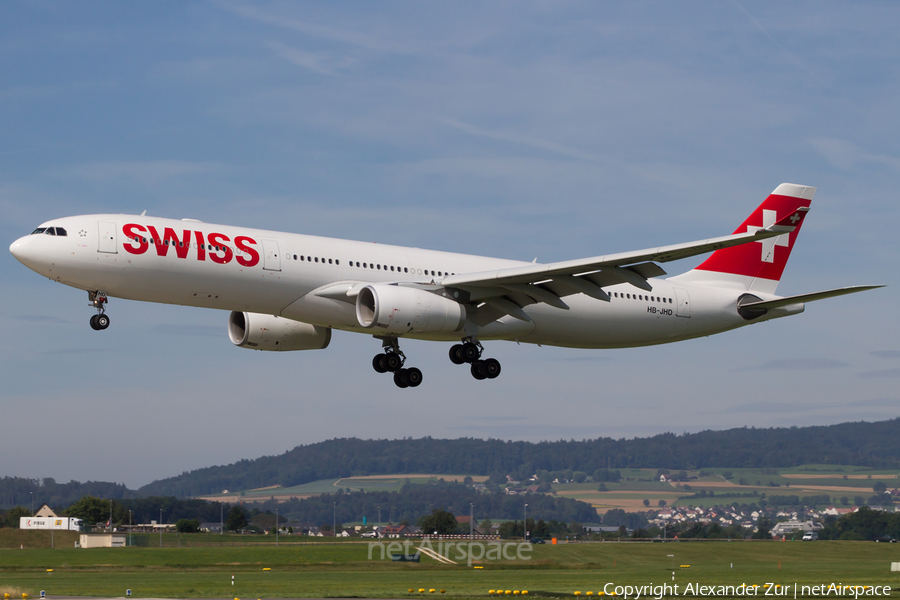Swiss International Airlines Airbus A330-343X (HB-JHD) | Photo 118969