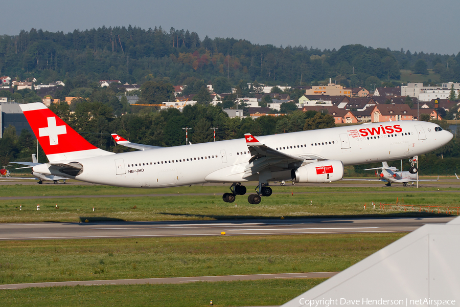 Swiss International Airlines Airbus A330-343X (HB-JHD) | Photo 40801