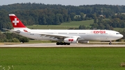 Swiss International Airlines Airbus A330-343X (HB-JHD) at  Zurich - Kloten, Switzerland