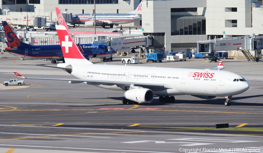 Swiss International Airlines Airbus A330-343X (HB-JHE) | Photo 316834