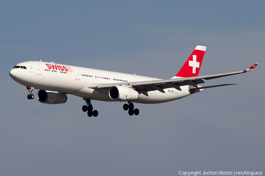 Swiss International Airlines Airbus A330-343X (HB-JHE) | Photo 42788