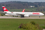 Swiss International Airlines Airbus A330-343X (HB-JHE) at  Zurich - Kloten, Switzerland