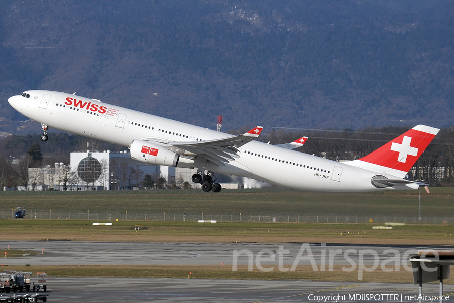 Swiss International Airlines Airbus A330-343X (HB-JHF) | Photo 111605