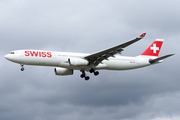 Swiss International Airlines Airbus A330-343X (HB-JHF) at  London - Heathrow, United Kingdom