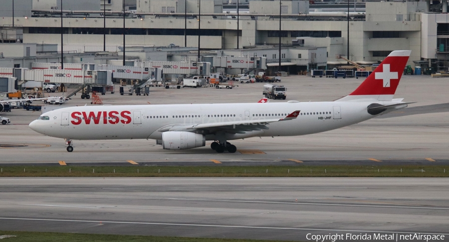 Swiss International Airlines Airbus A330-343X (HB-JHF) | Photo 545448