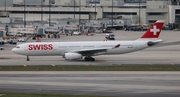 Swiss International Airlines Airbus A330-343X (HB-JHF) at  Miami - International, United States