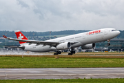 Swiss International Airlines Airbus A330-343X (HB-JHF) at  Zurich - Kloten, Switzerland