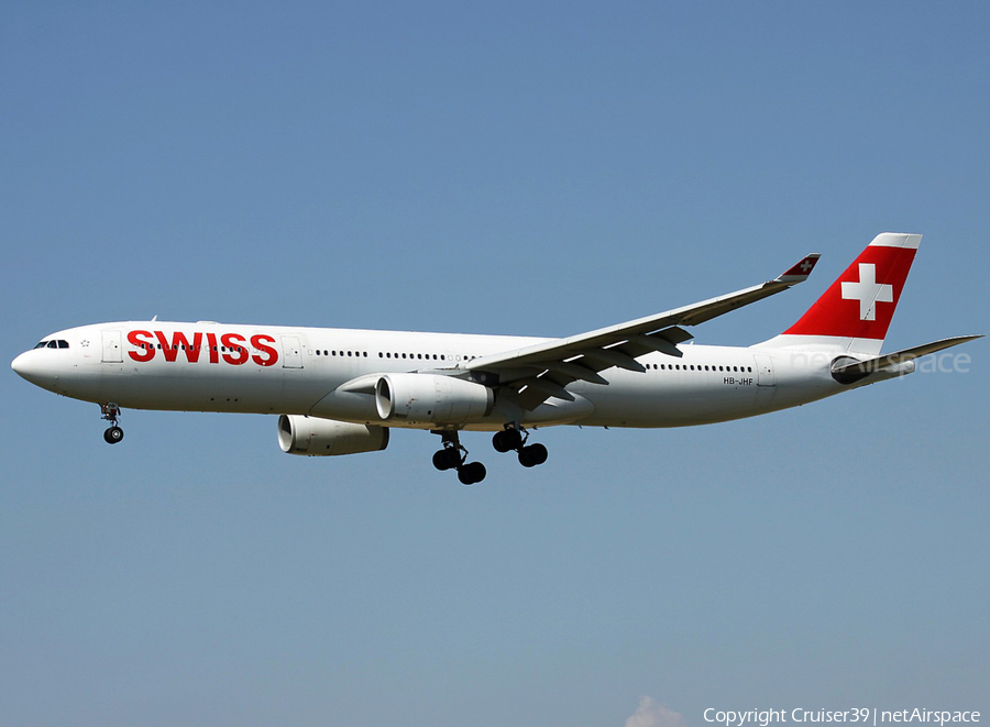 Swiss International Airlines Airbus A330-343X (HB-JHF) | Photo 536340