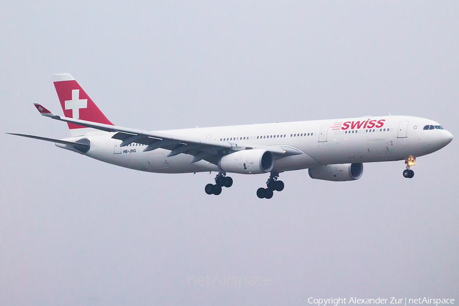 Swiss International Airlines Airbus A330-343X (HB-JHG) | Photo 102459