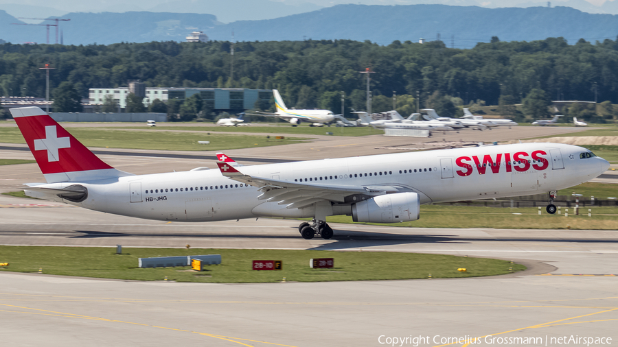 Swiss International Airlines Airbus A330-343X (HB-JHG) | Photo 422896