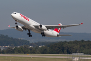 Swiss International Airlines Airbus A330-343X (HB-JHG) at  Zurich - Kloten, Switzerland